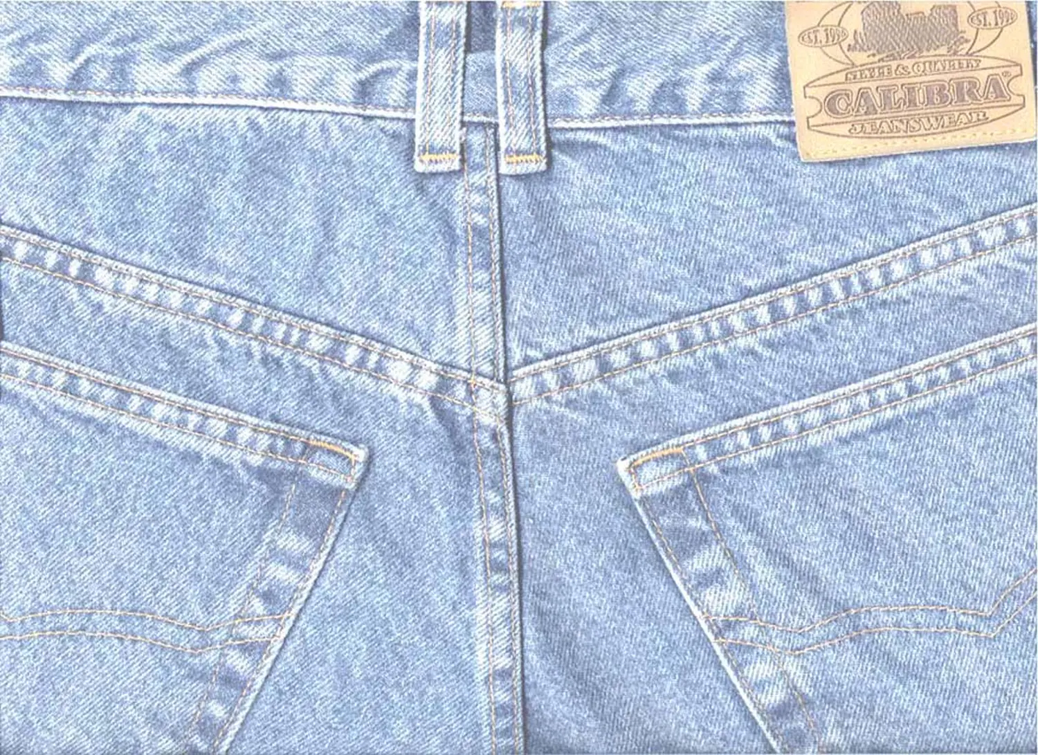 DIMOR Textilvertrieb, Calibra Himmelblaue Jeans